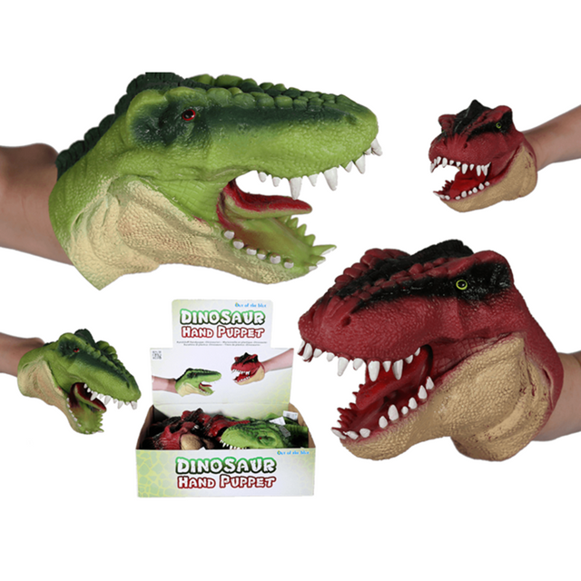 Dinozaur marionetkowy Dsp, ok. 15cm. 2 tyłki
