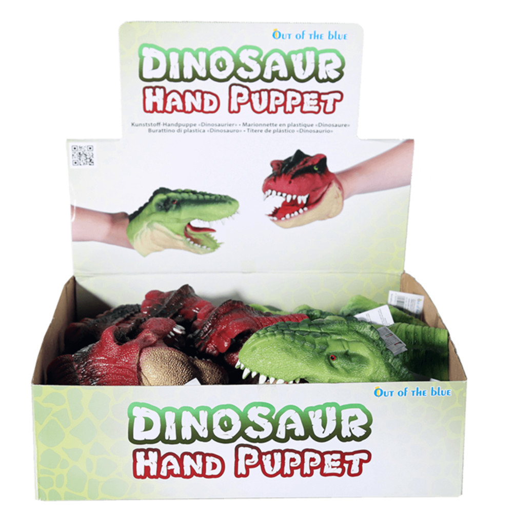 Dinozaur marionetkowy Dsp, ok. 15cm. 2 tyłki