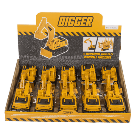 Dsp excavator with friction motor and b