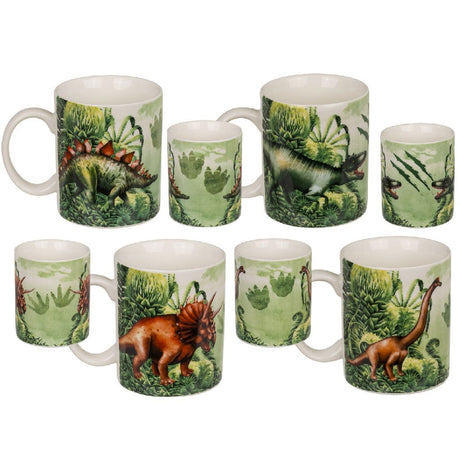 Porcelanowy kubek z dinozaurem innych marek