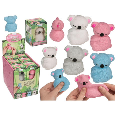 Dsp stretch koala, 7,5 cm. 4 kolory. 12