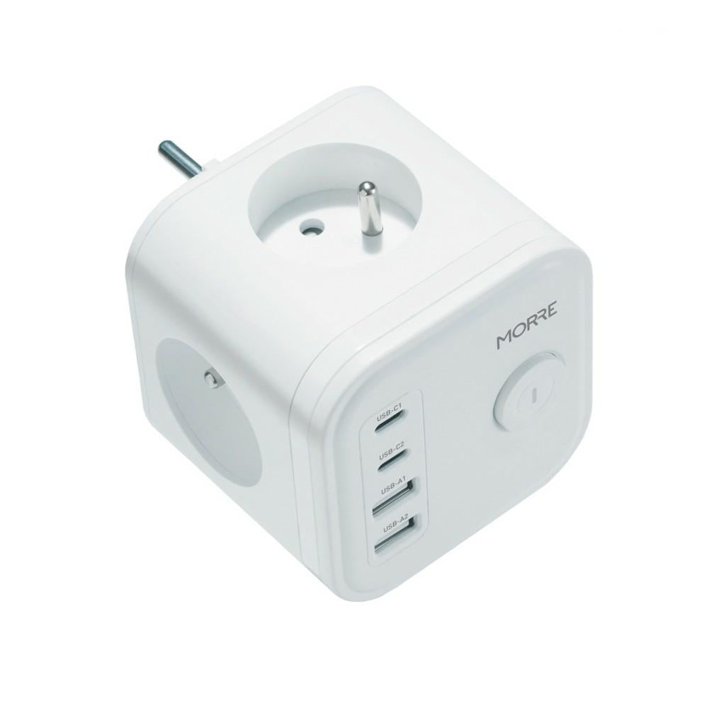 Morre enkelvertakking 3g,2xusb,2xusb-c