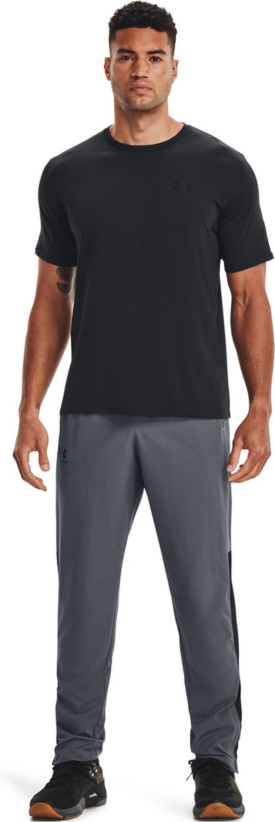 Męska koszulka sportowa Under Armour UA M Sportstyle LC SS-BLK - czarna
