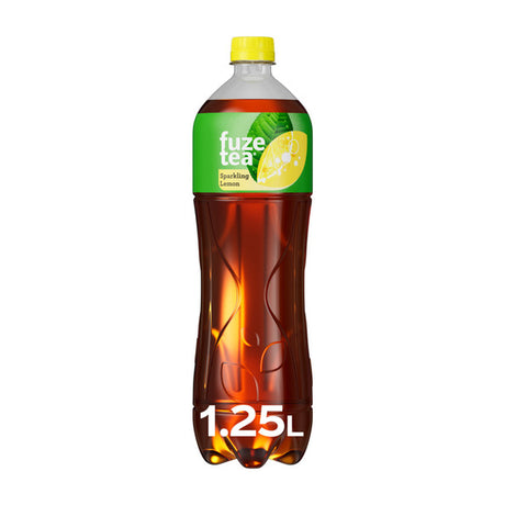 Fuze Tea musująca czarna herbata w nakrętce (6x 1,25 litra)