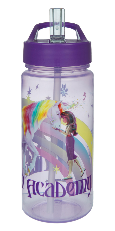 Kubek do picia Undercover Unicorn Academy 500 ml w kształcie tęczy jednorożca.