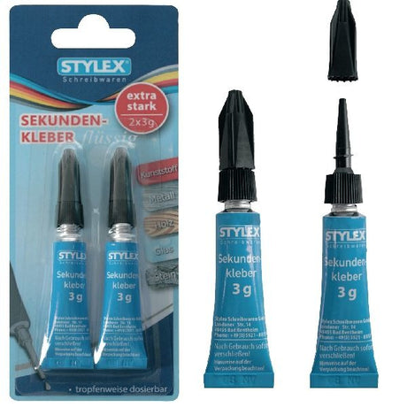 Superklej Stylex 3 ml 2 sztuki