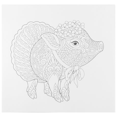 Kolorowanka Stylex dla dorosłych 24x24 cm