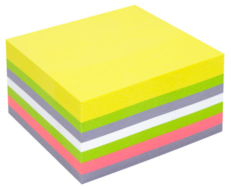 Notatki informacyjne in-5654-80 75x75mm, 400 ark., 5 kolorów, fsc.