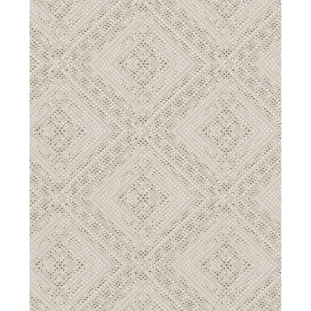 Noordwand Wallpaper Topchic Ton na Tone Diamonds Metallic Beige