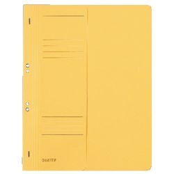 Teczka z ofertami Leitz w kolorze żółtym, w formacie A4, w kolorze manila