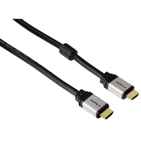 Kabel Hama HDMI 5 gwiazdek 1,8 m czarno-srebrny