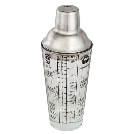 Shaker do koktajli szklany Xavax 400 ml