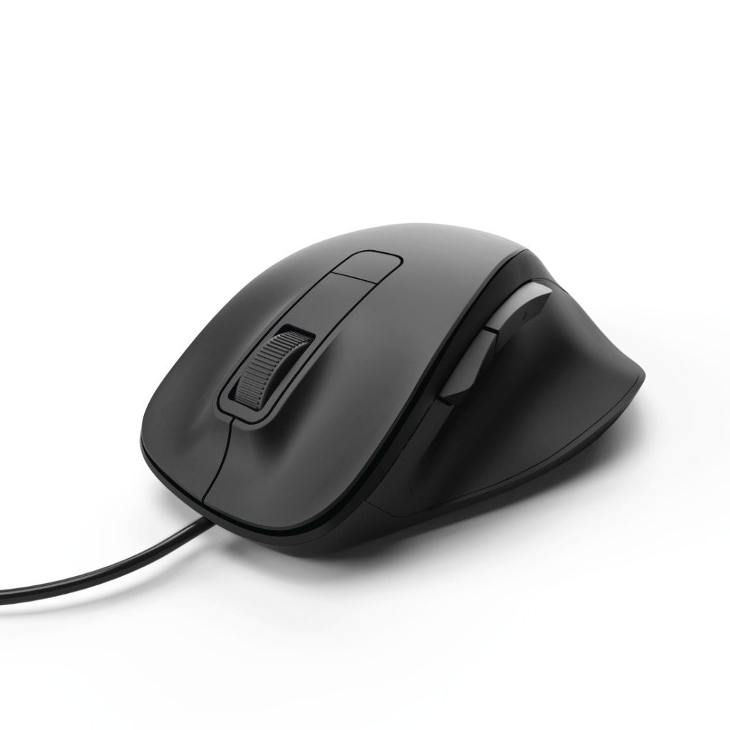 Mysz optyczna Hama 6 przycisków mc-500 z czarnym kablem