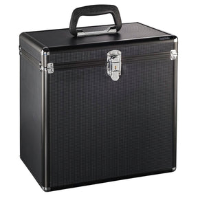 Etui Hama LP 50 w kolorze aluminium, czarne