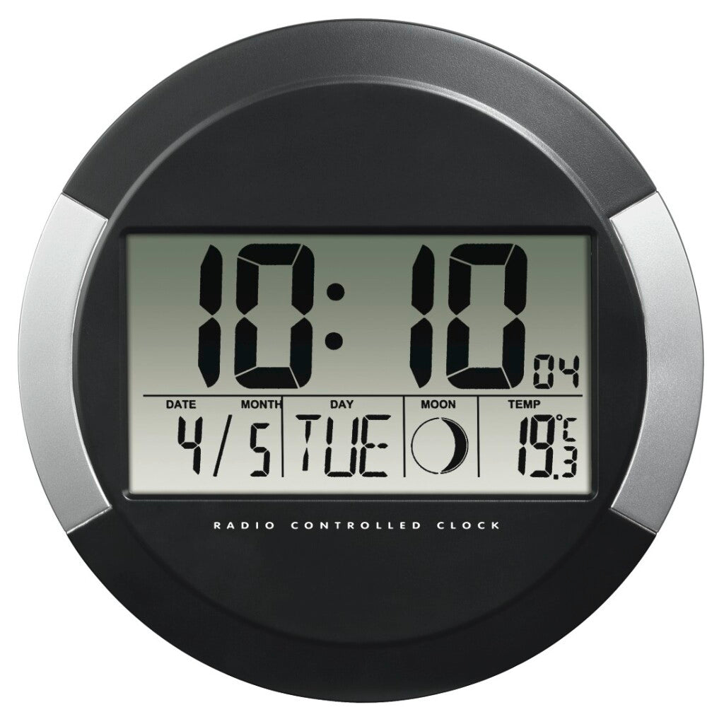 Hama radio z zegarem DCF pp-245 czarne