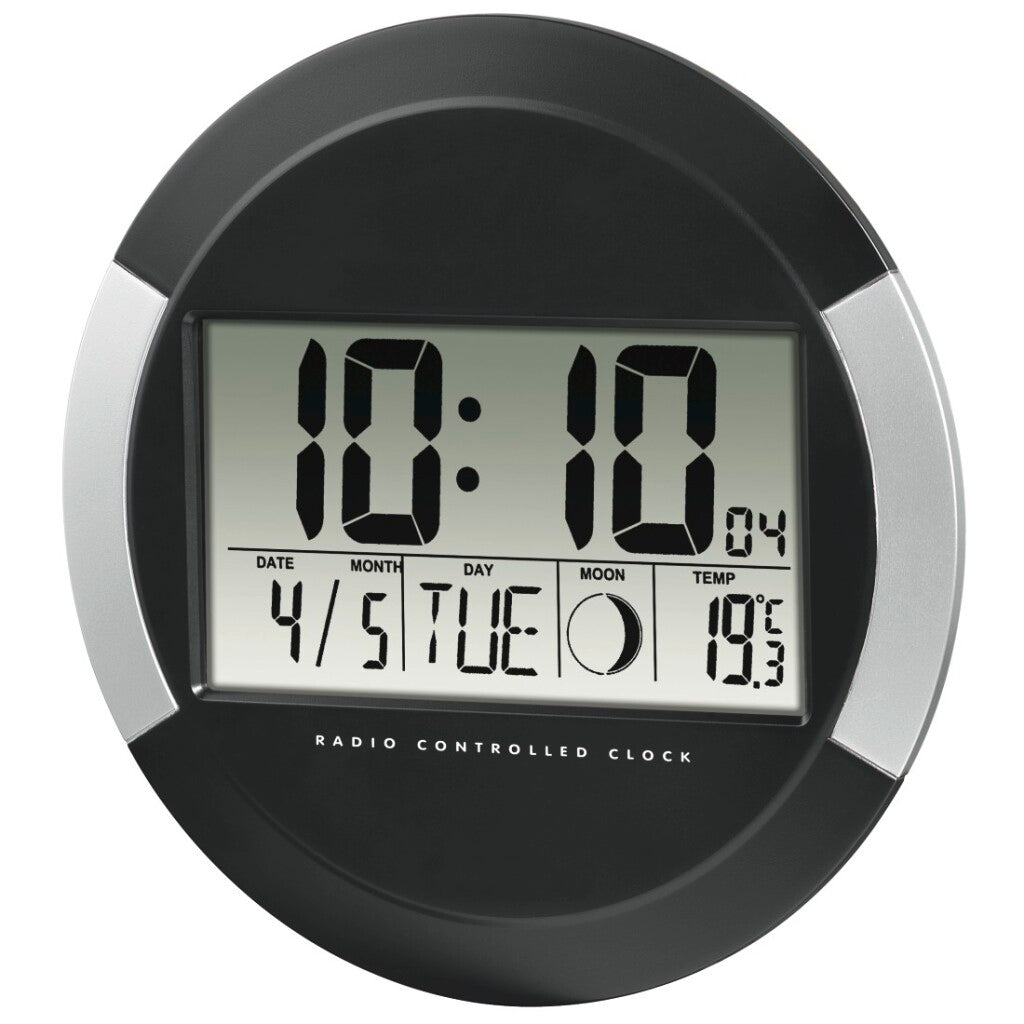 Hama radio z zegarem DCF pp-245 czarne