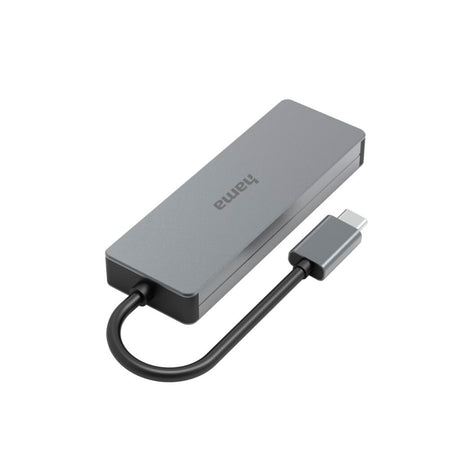 Hub Hama USB-C 4-portowy USB 3.2 gen2 10 Gbit S, aluminiowy