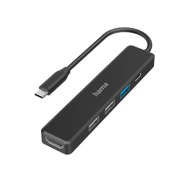 Hama Hub USB-C Multiport 5-portowy 3x USB-A USB-C HDMI handel;