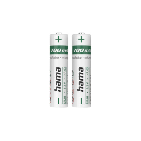 Akumulator Hama NiMH nr 039;s AAA micro 700 Mah 1,2 V 2 sztuki