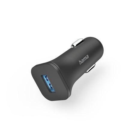 Ładowarka samochodowa Hama ze złączem USB-A 6 W, czarna