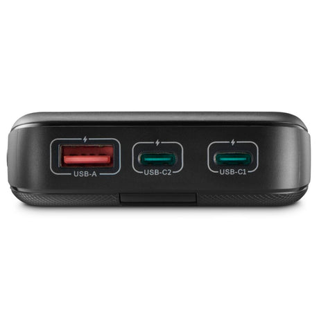 Zasilacz Hama pd 10 10000mah 3 wyjścia: 2x USB-C 1x USB-A antracyt