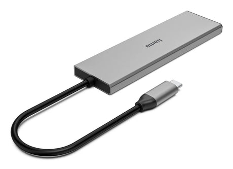 Hama Hub USB-C 4 porty 2x USB-A 2x USB-C USB 3.2 Gen2 10 Gbit S PD Alu