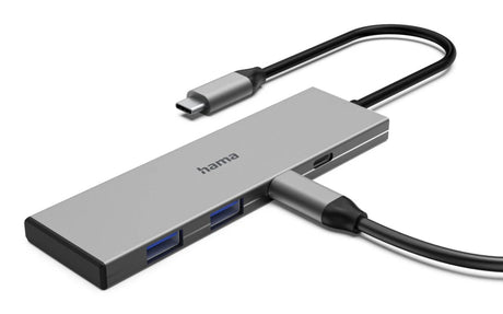 Hama Hub USB-C 4 porty 2x USB-A 2x USB-C USB 3.2 Gen2 10 Gbit S PD Alu