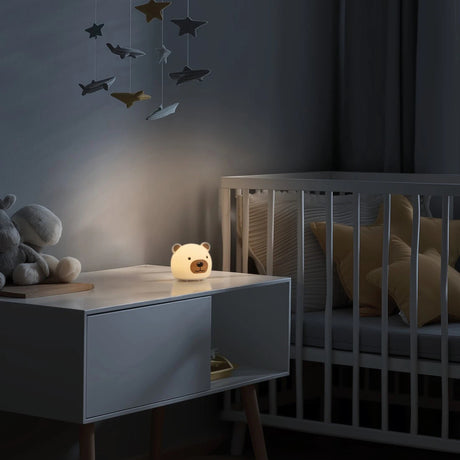 Hama led-nachtlampje voor kinderen timerfunctie dimbaar oplaadbaar rgb