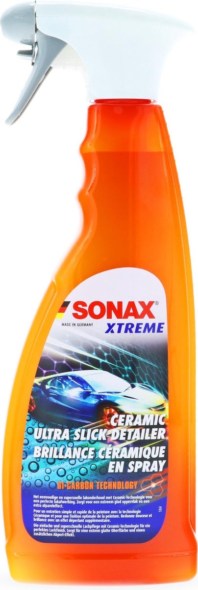 Ceramiczna powłoka natryskowa Sonax xtreme - ochrona lakieru samochodowego - technologia si-carbon