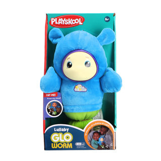 Żadna marka playskool świecący robak pluszowa zabawka lampka nocna funkcja muzyczna zabawka dla dziecka.
