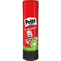 Quantore Klej w sztyfcie pritt pk212 bezrozpuszczalnikowy, bezkwasowy, nadający się do prania 22 gramy