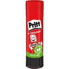 Quantore Klej w sztyfcie pritt pk212 bezrozpuszczalnikowy, bezkwasowy, nadający się do prania 22 gramy