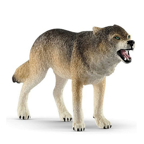 Schleich Wild Life - wilk - figurka do zabawy - zabawki dla dzieci dla chłopców i dziewcząt - od 3 do 8 lat - 14821