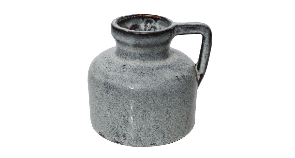Pot vils d15 h13cm grey
