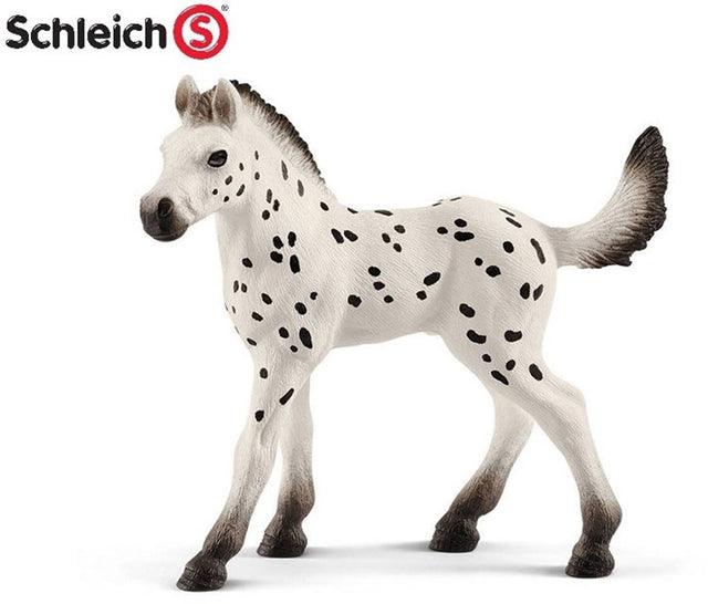Źrebię Schleicha knabstruppera. 8,5cm. 3+