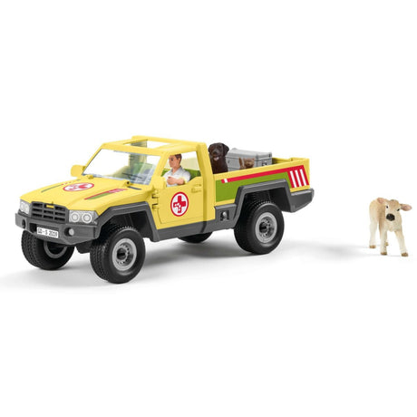 Zestaw figurek Schleich Farm World Wizyta weterynarza na farmie