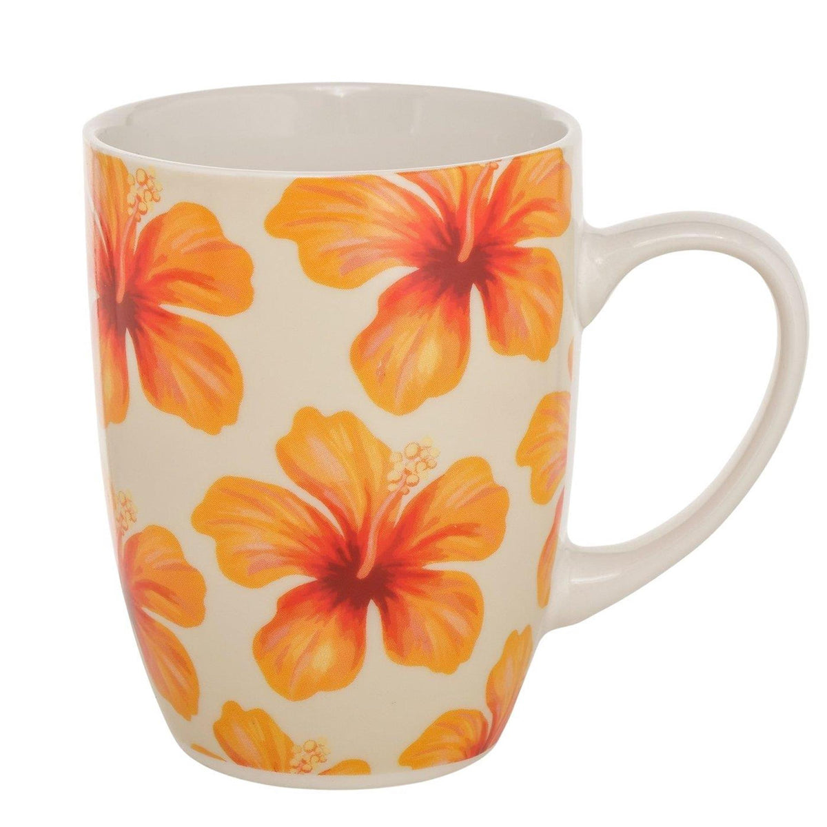 Kubek domowy Boltze hibiskus 330ml ø8x10,5cm