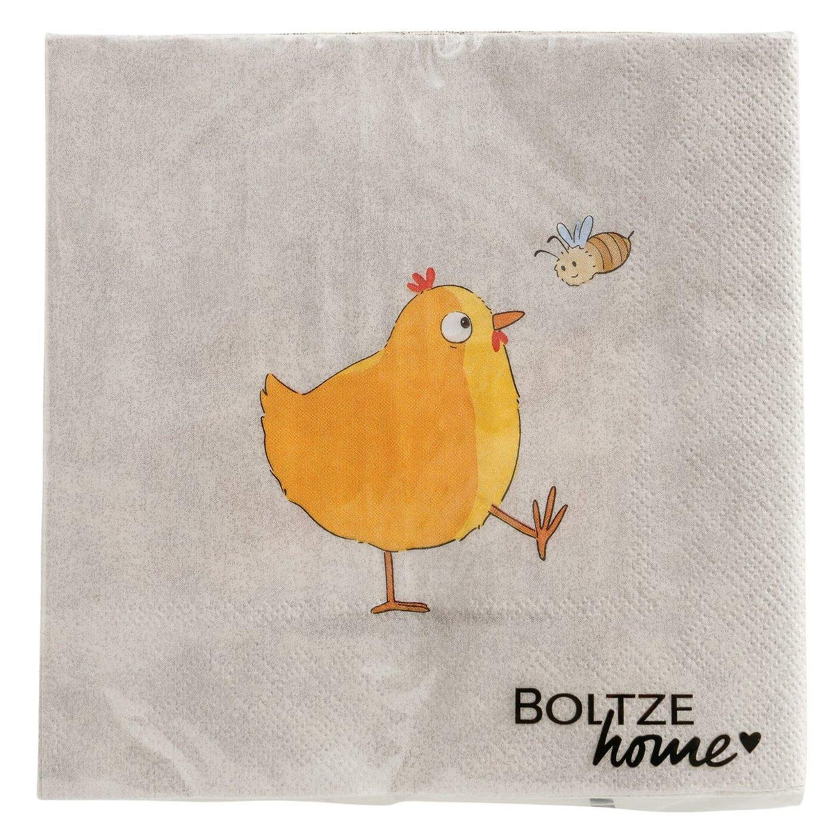 Serwetki domowe Boltze henny 16,5x16,5x3cm 2 różne
