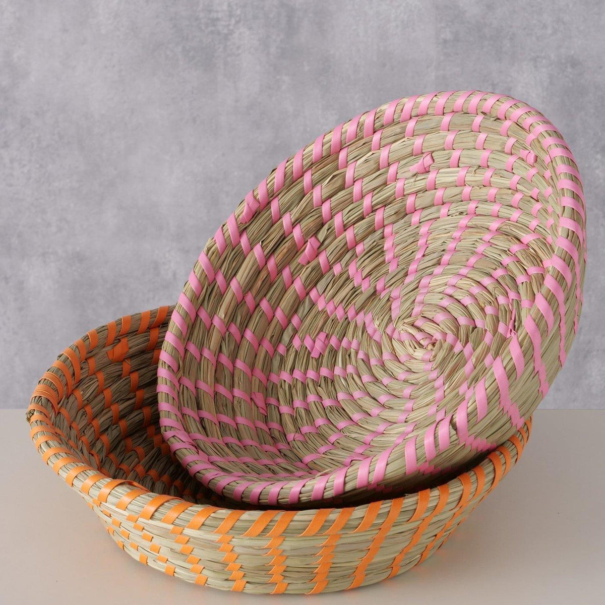 Kosz domowy Boltze, 25x25x6,5 cm, 2 różne kolory