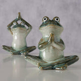 Figurka domowa Boltze żaba steffo 11,5x7,5x14cm 2 różne kolory