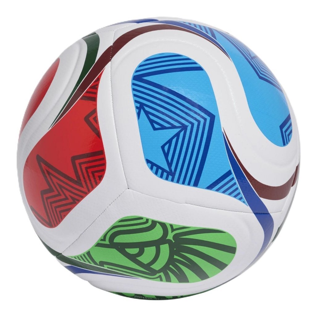 Volare adidas piłka nożna FIFA World Cup 2026 rozmiar 5 biały zielony czerwony niebieski