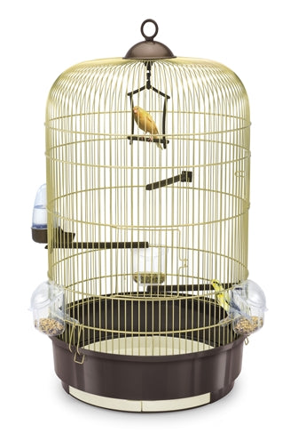 Imac Bird Cage Luna Brown Messing