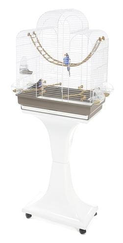 Imac Bird Cage Fiona Deluxe Taupe White