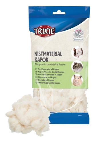 Materiał do gniazdowania Trixie w kolorze kremowym kapok