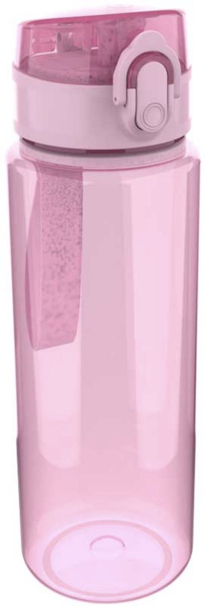 Lunch buddies : waterfles pastel 600ml - roze