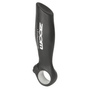Zoom Uchwyt Pasek -end - Kształt anatomiczny - 1 zestaw (2 końce barów) - 22,2 mm średnicy - aluminium - 138 g par - czarny