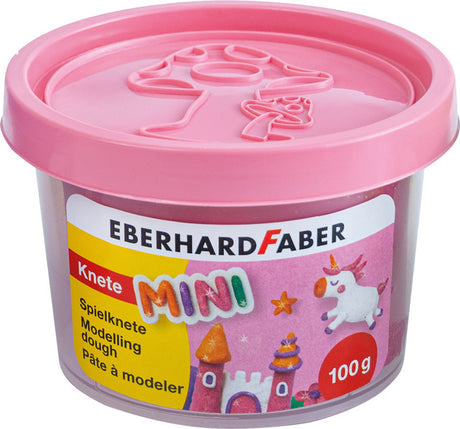 Glina dziecięca Eberhard Faber - brokat - 4x w kubku - 140 gramów - ef-572511
