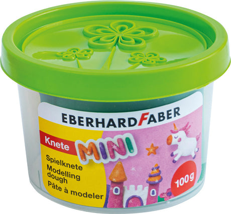 Glina dziecięca Eberhard Faber - brokat - 4x w kubku - 140 gramów - ef-572511