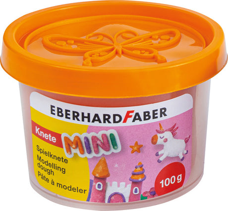 Glina dziecięca Eberhard Faber - brokat - 4x w kubku - 140 gramów - ef-572511