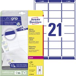 Etykiety adresowe wykonane z bardzo szybkoschnącego papieru